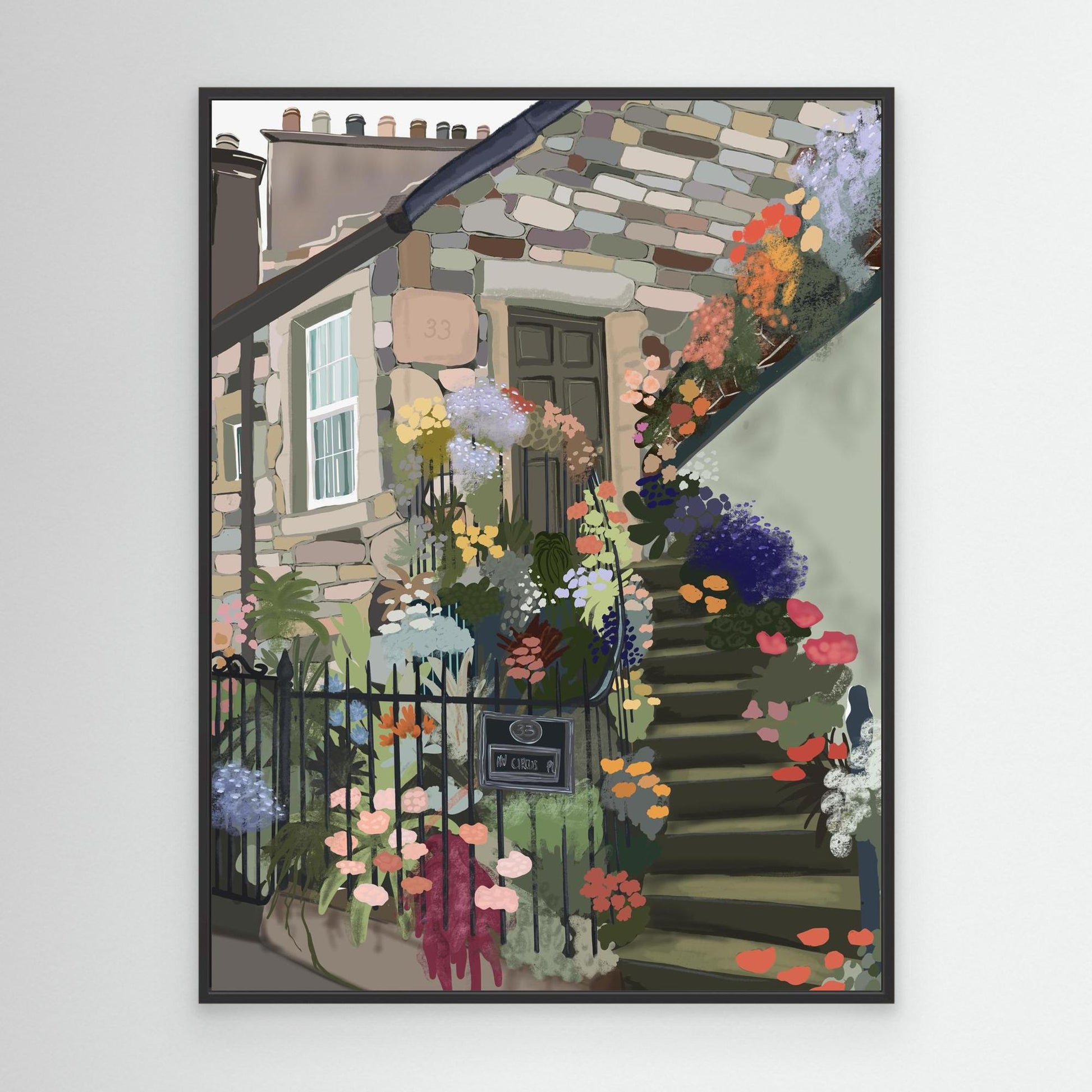 This must be the place, Edinburgh - canvas prints, large sizes