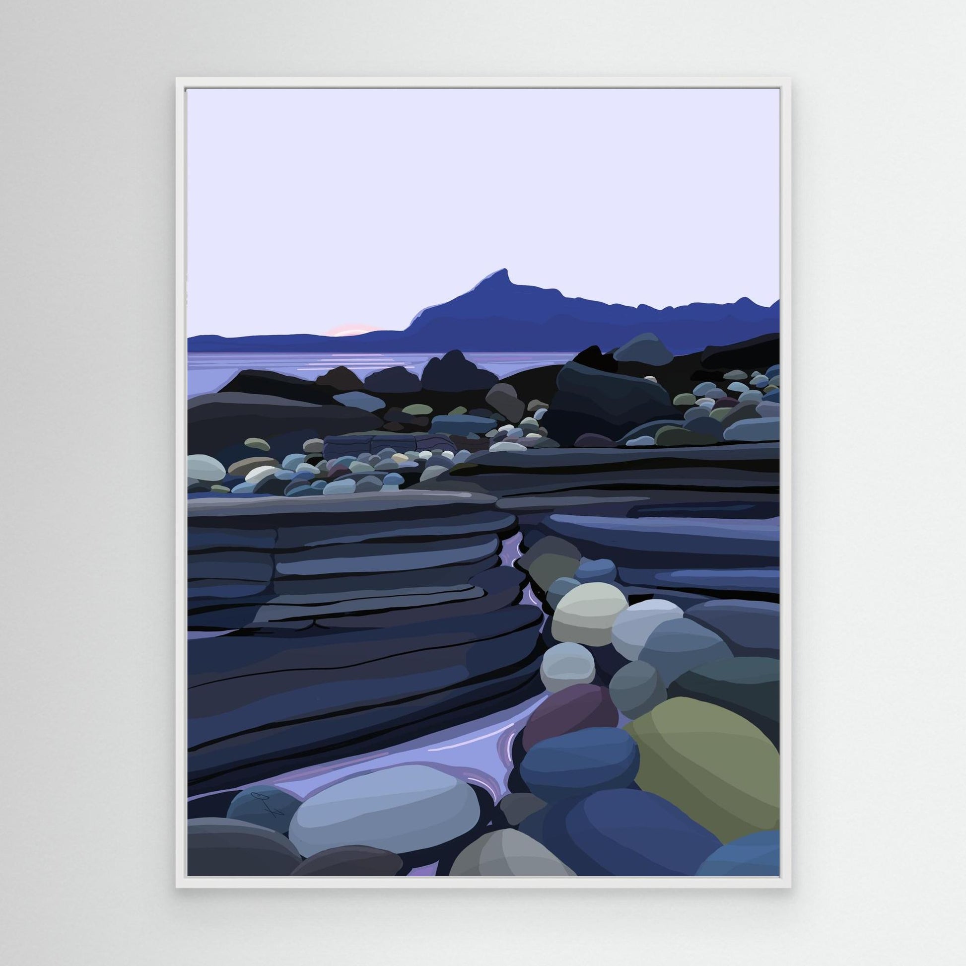 Elgol, Isle of Skye - large size canvas prints, framed or unframed options.