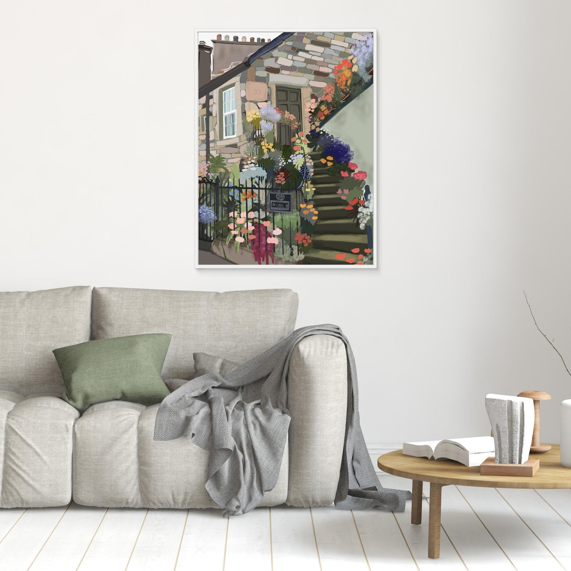 This must be the place, Edinburgh - canvas prints, large sizes