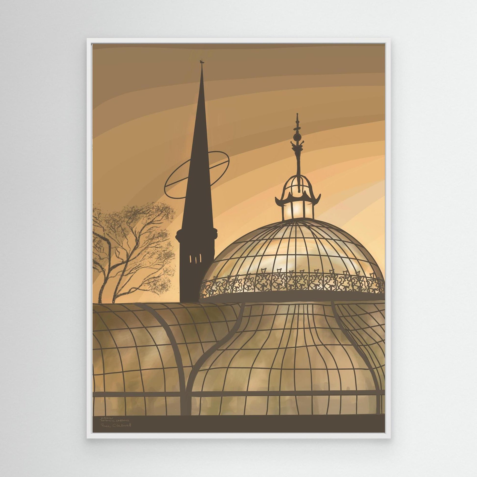 Glasgow, Botanic Gardens - large sizes canvas prints