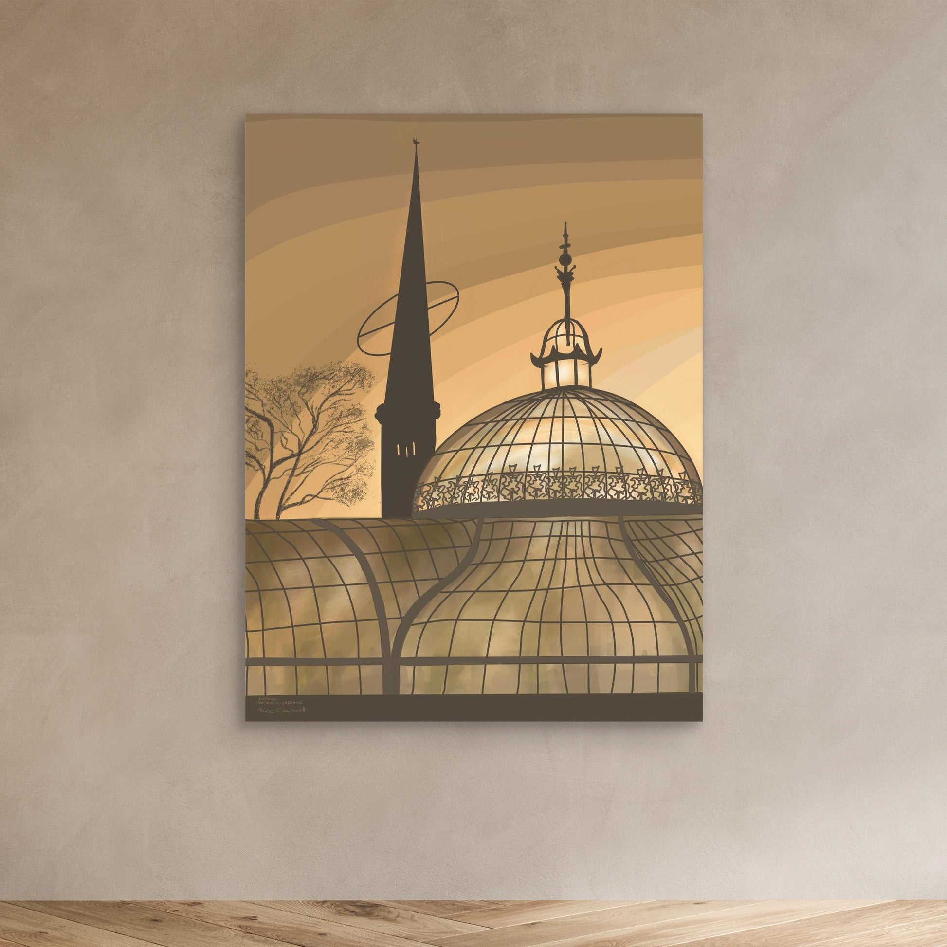 Glasgow, Botanic Gardens - large sizes canvas prints