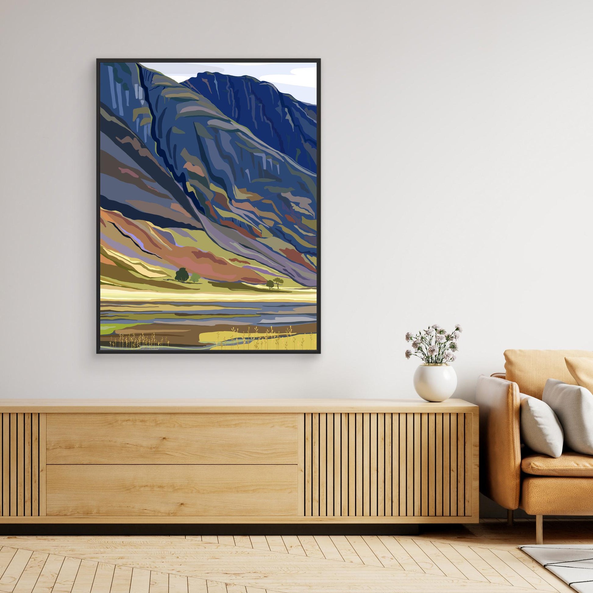 Glencoe Dream- Scotland , canvas print.