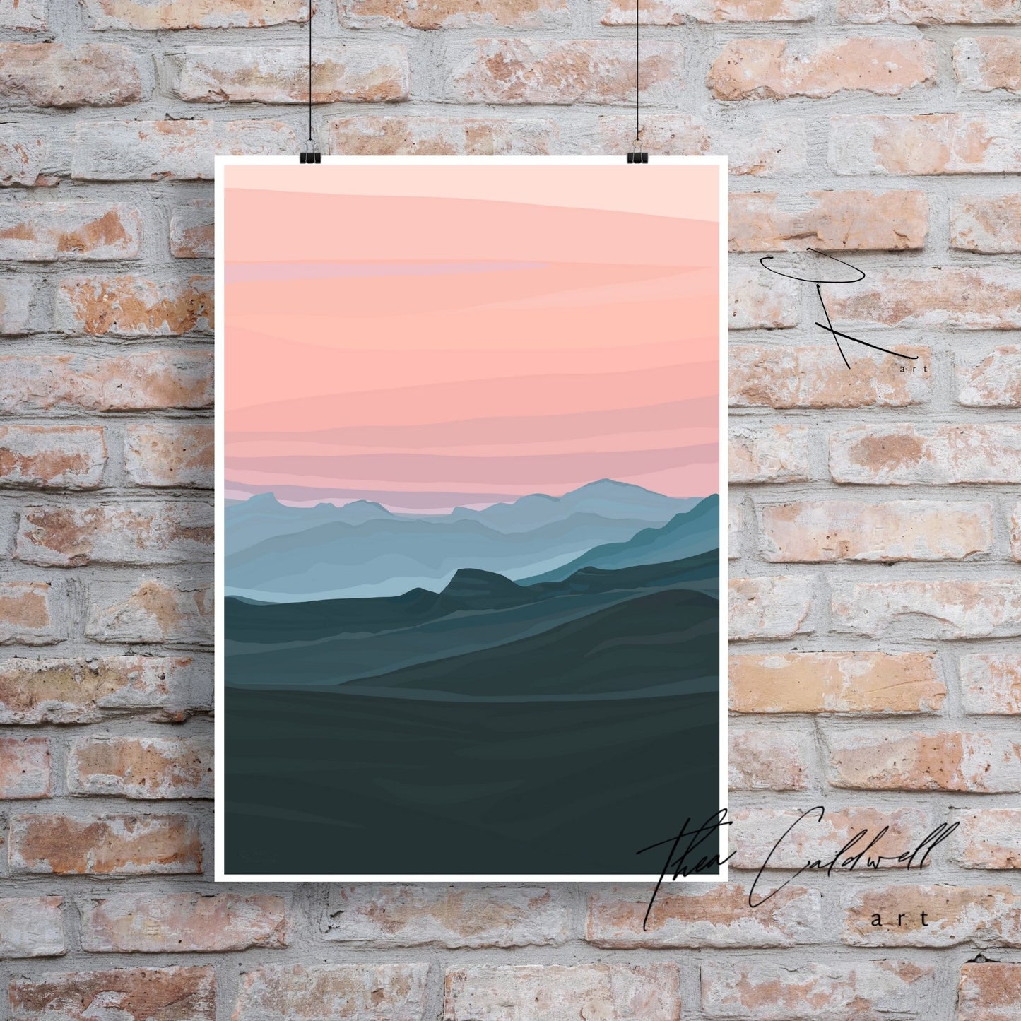 Unframed A3 :: Isle of Slye :: -A3 supreme quality matte archival paper . Scottish landmarks.