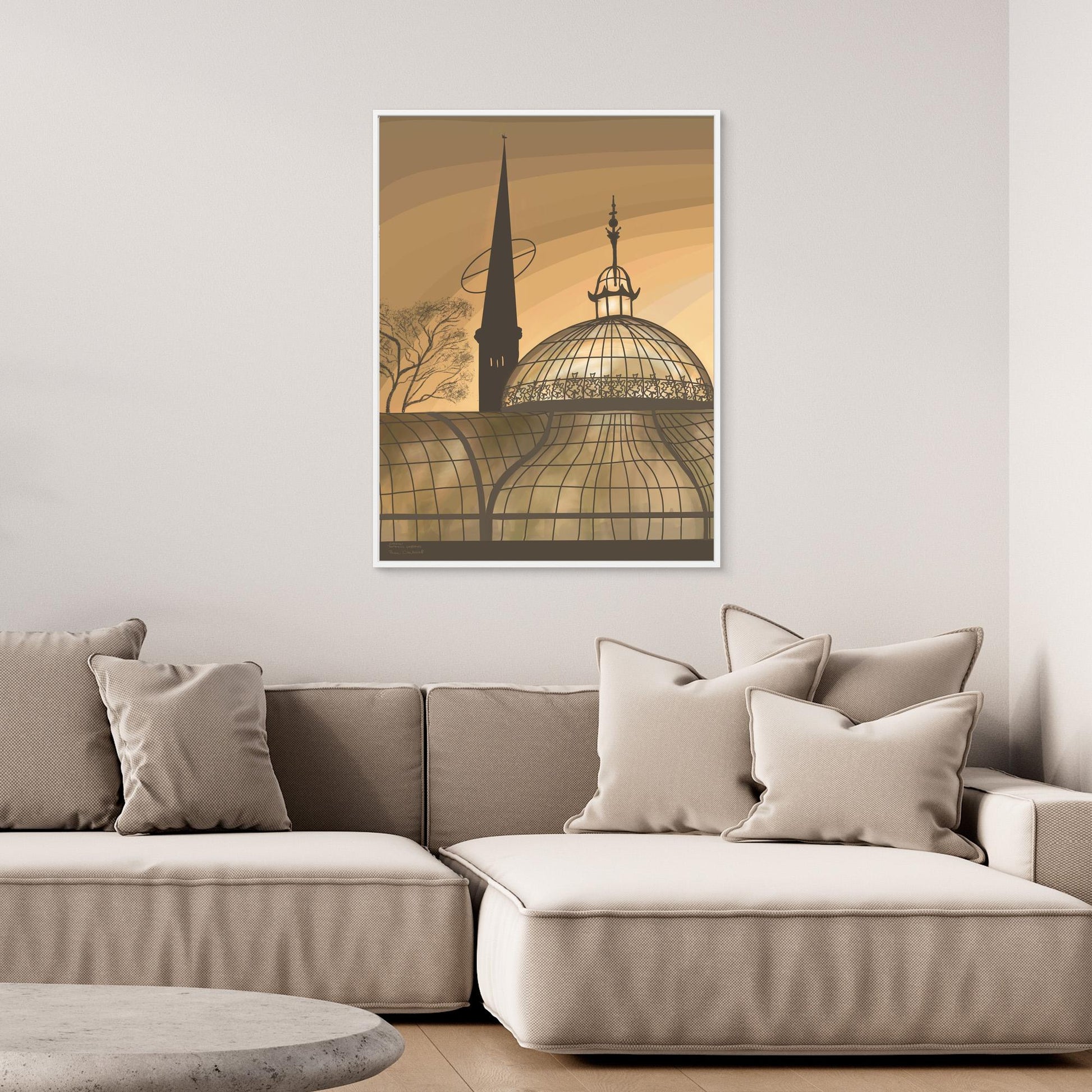 Glasgow, Botanic Gardens - large sizes canvas prints