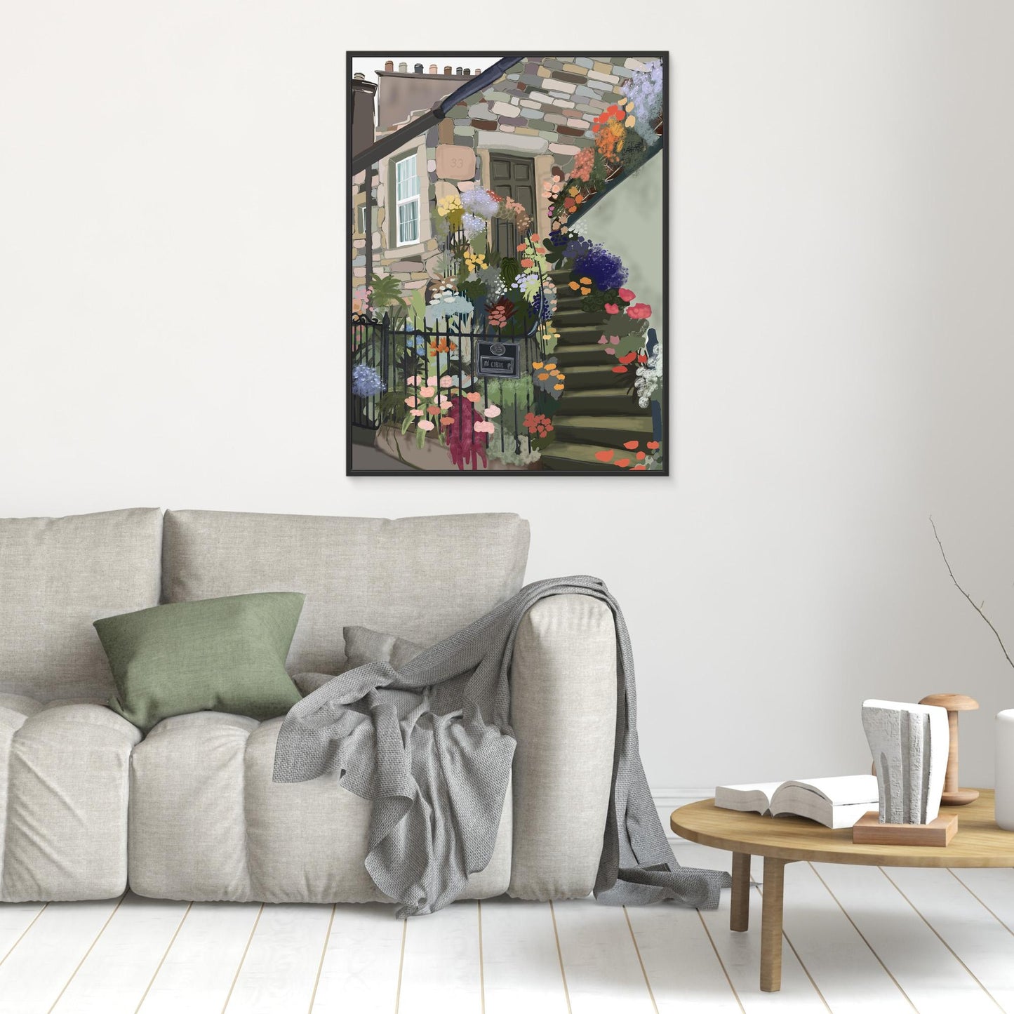 This must be the place, Edinburgh - canvas prints, large sizes