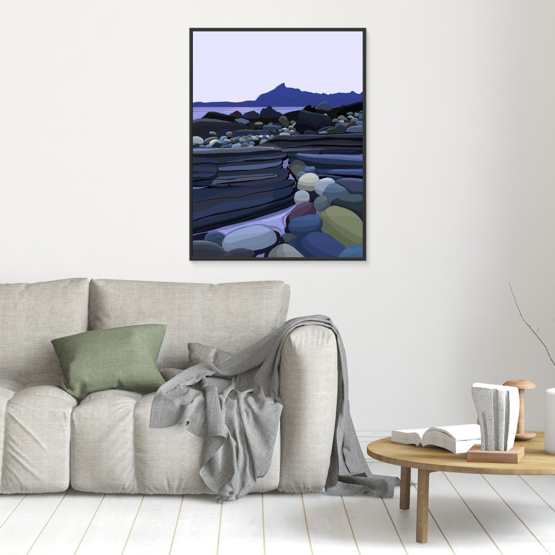 Elgol, Isle of Skye - large size canvas prints, framed or unframed options.