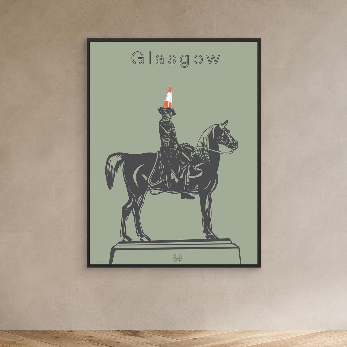 Duke of Wellington, Glasgow - canvas prints, large sizes.