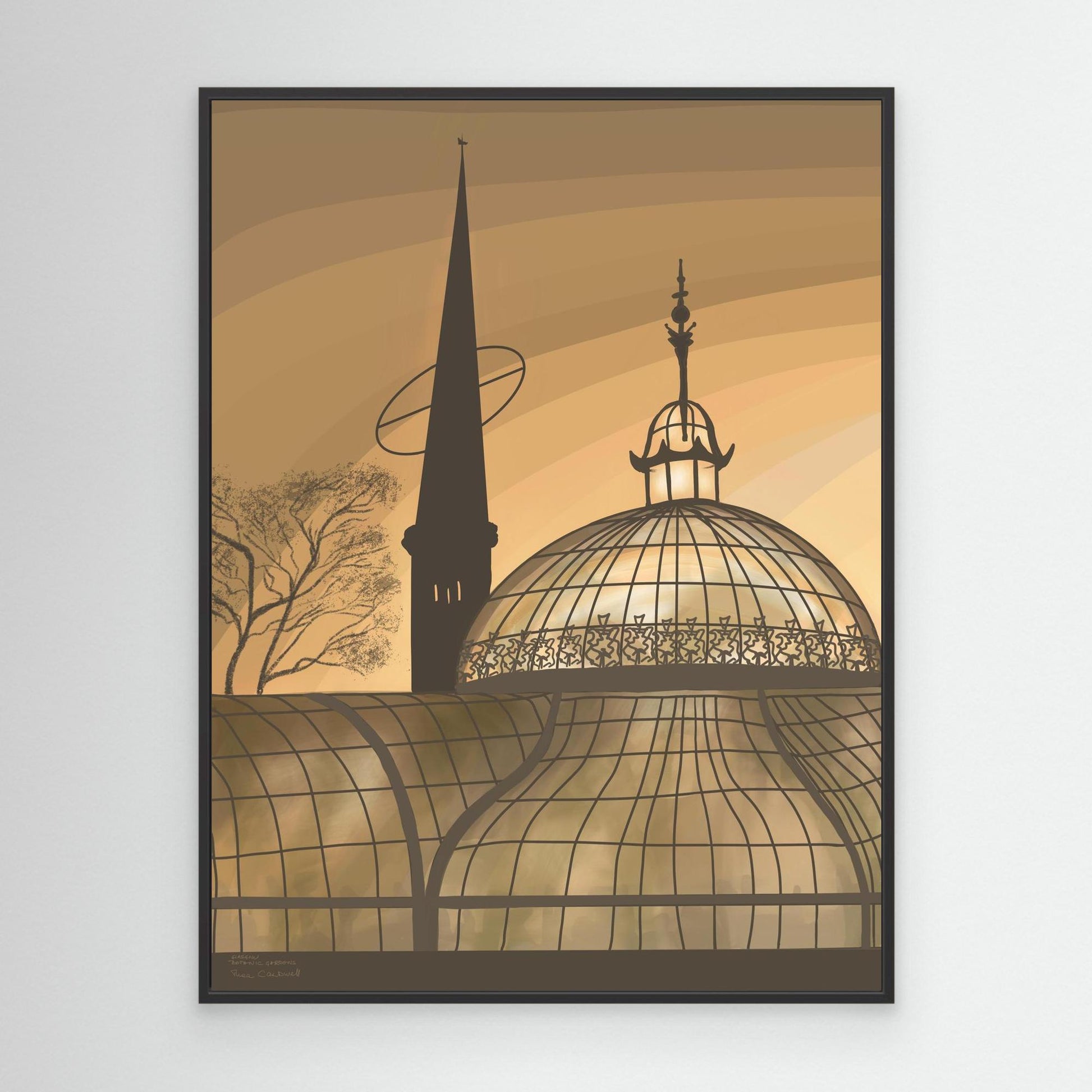 Glasgow, Botanic Gardens - large sizes canvas prints