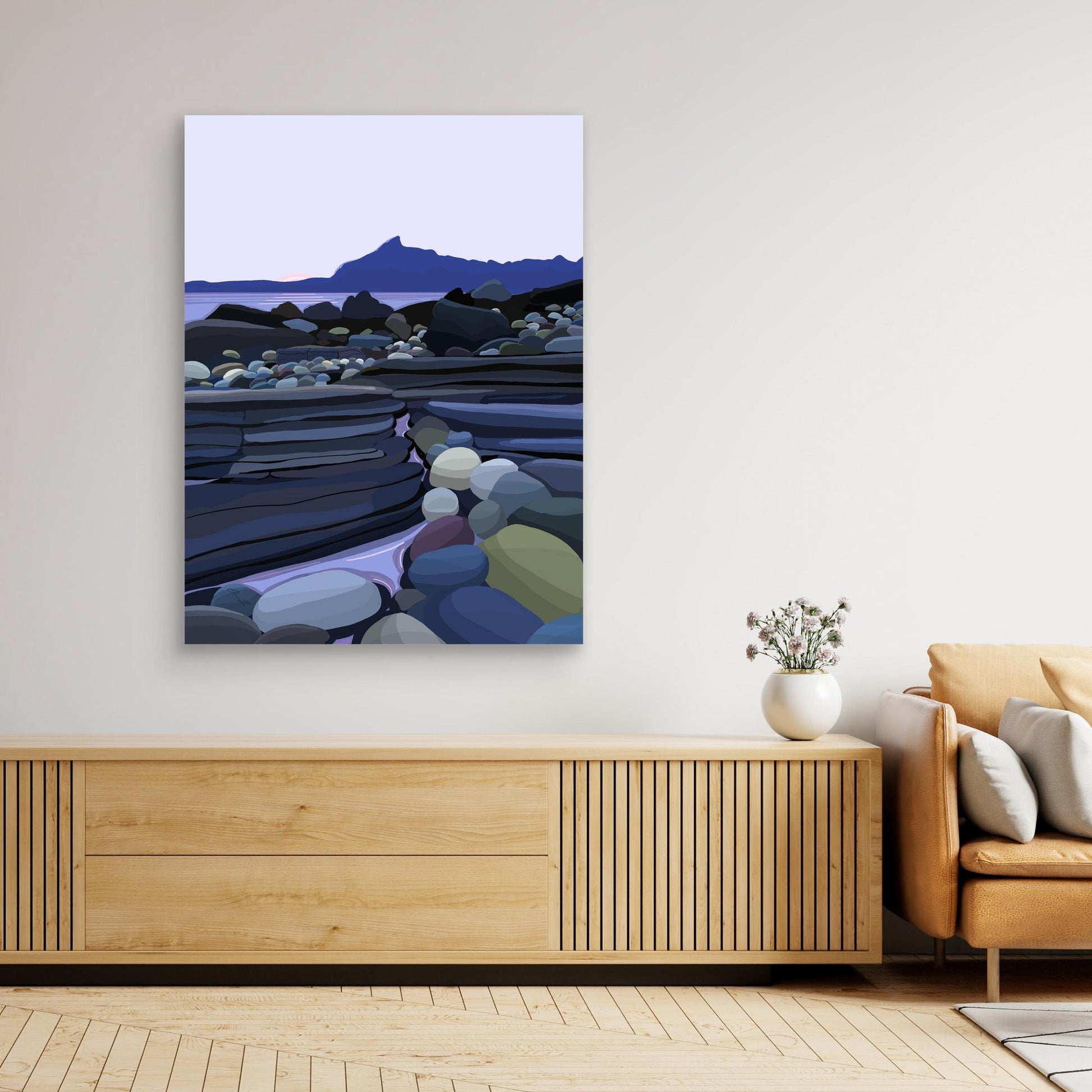 Elgol, Isle of Skye - large size canvas prints, framed or unframed options.