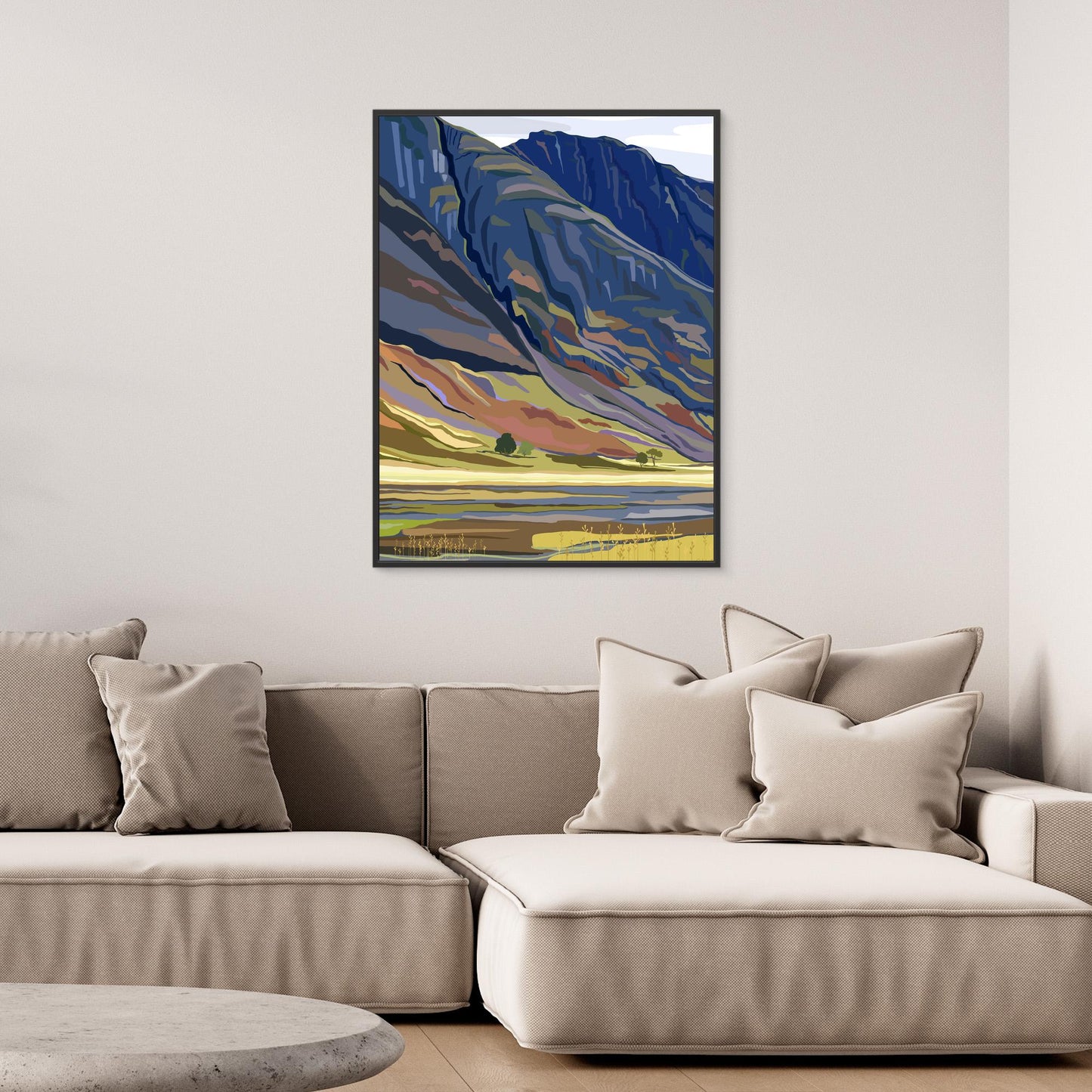 Glencoe Dream- Scotland , canvas print.