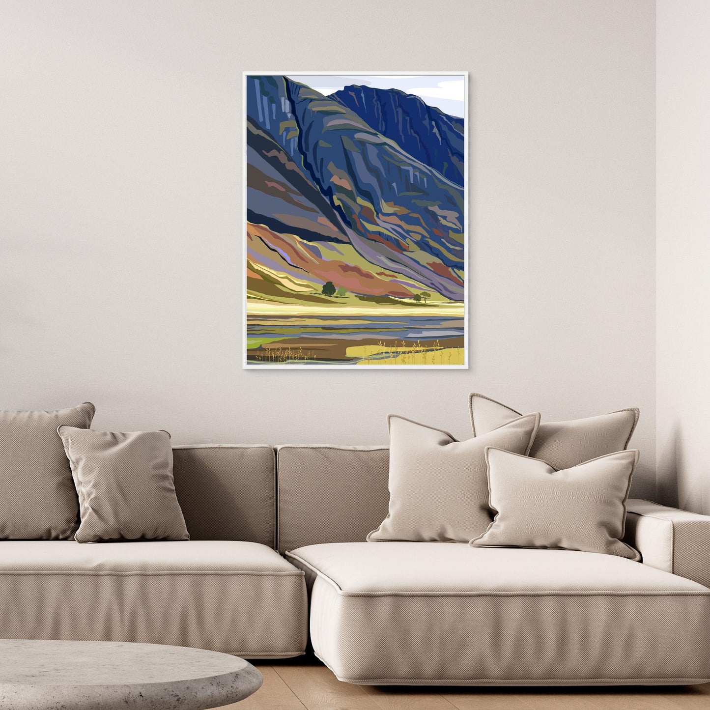 Glencoe Dream- Scotland , canvas print.