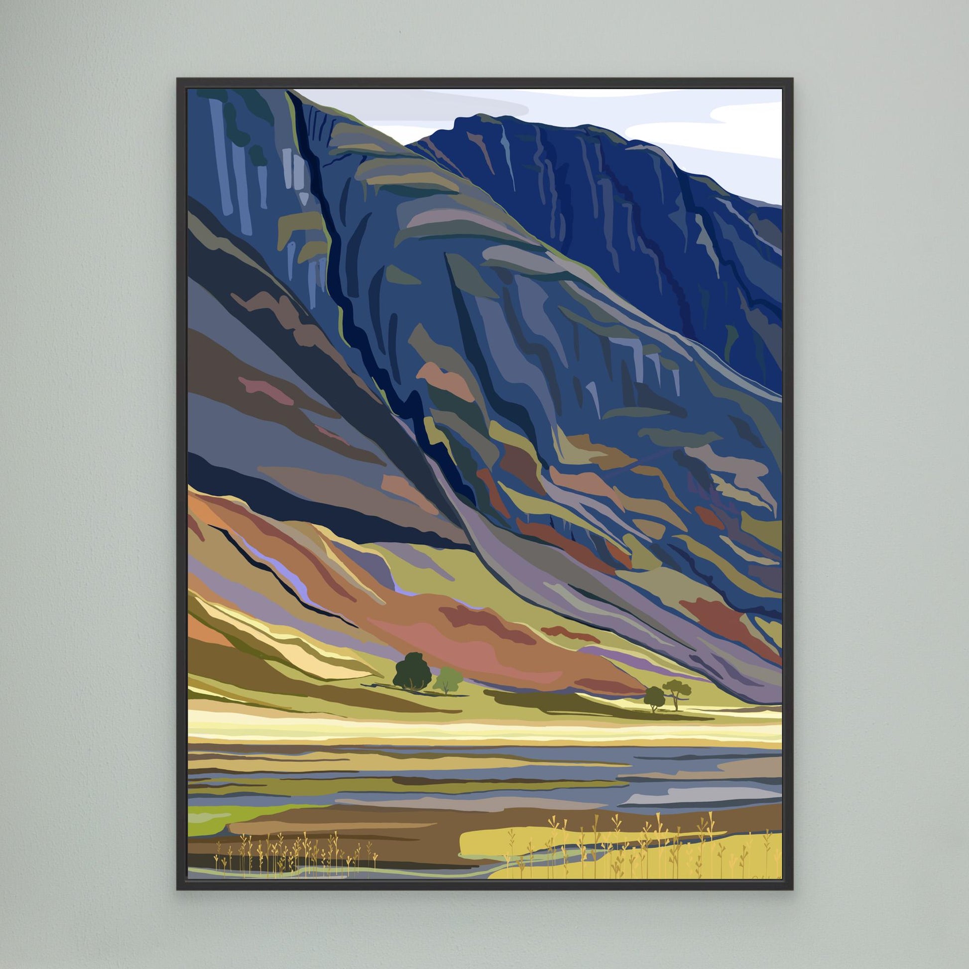 Glencoe Dream- Scotland , canvas print.