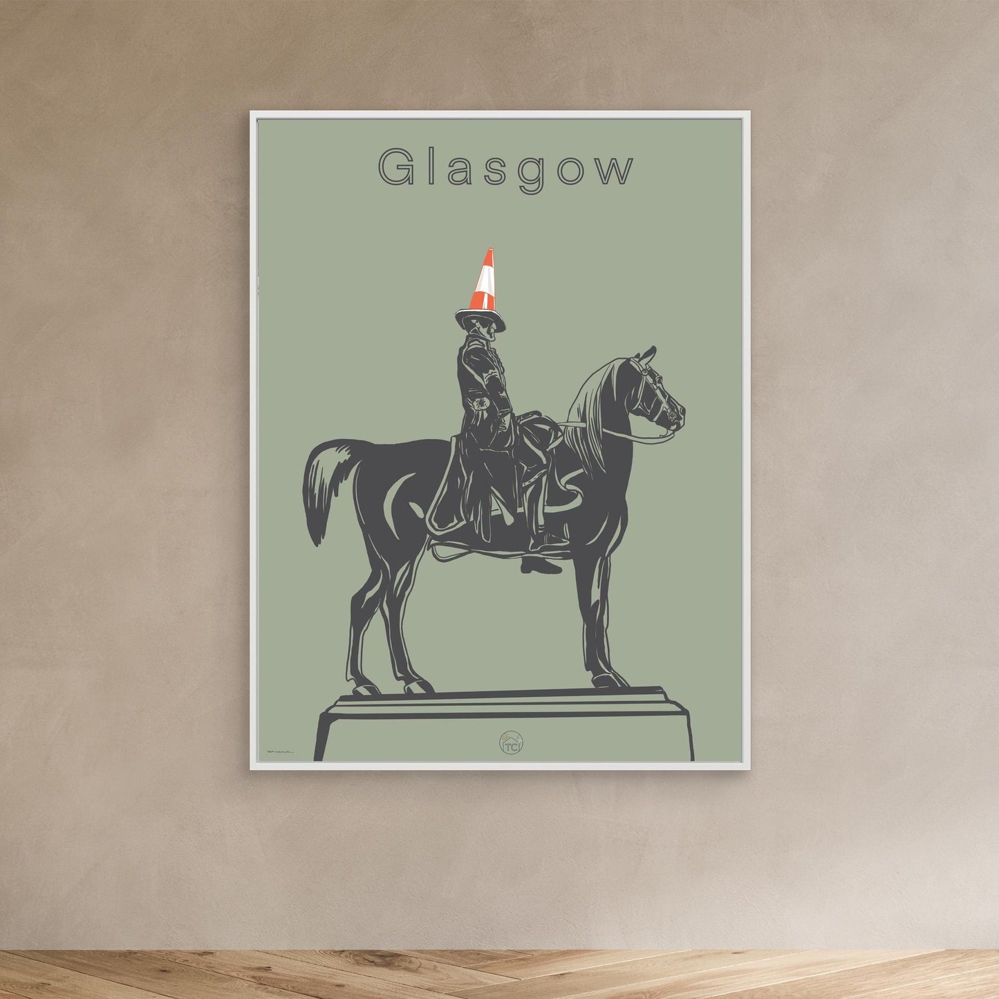 Duke of Wellington, Glasgow - canvas prints, large sizes.