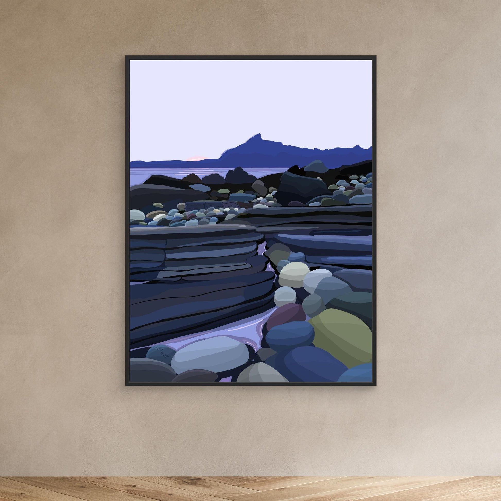 Elgol, Isle of Skye - large size canvas prints, framed or unframed options.