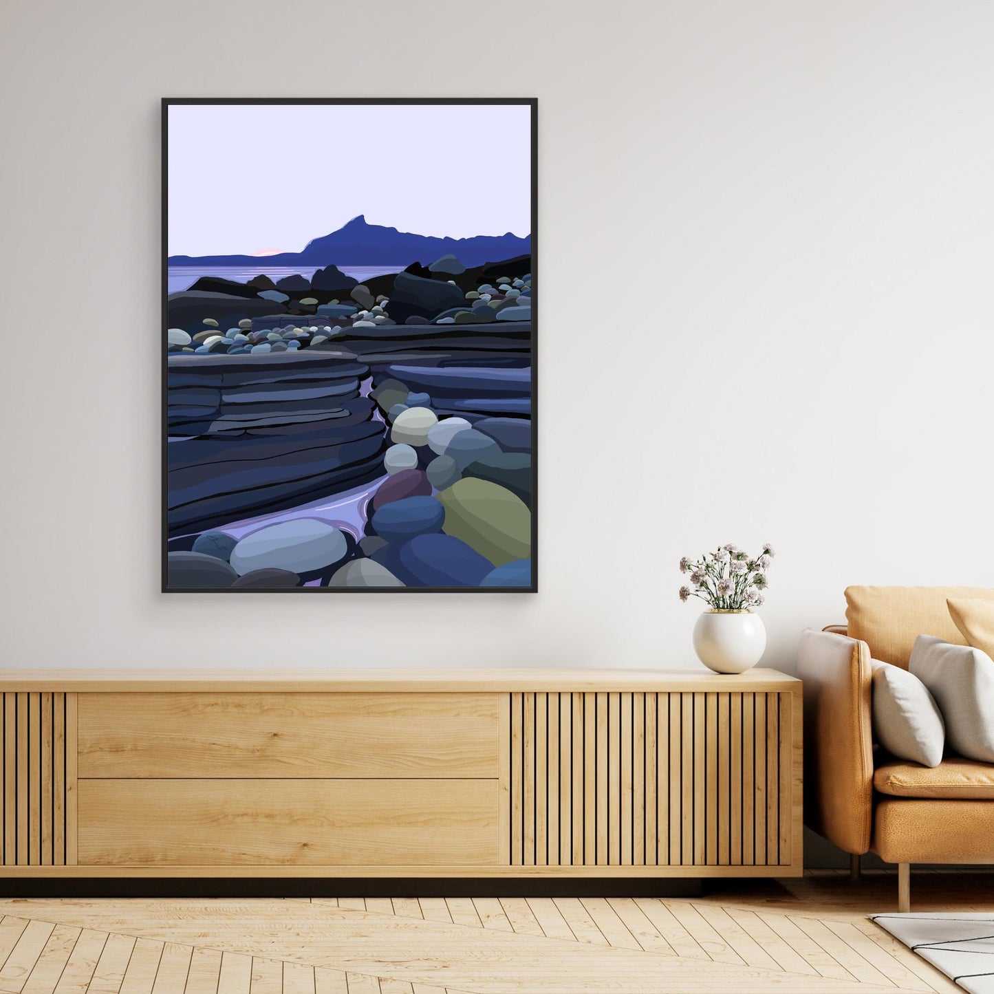 Elgol, Isle of Skye - large size canvas prints, framed or unframed options.