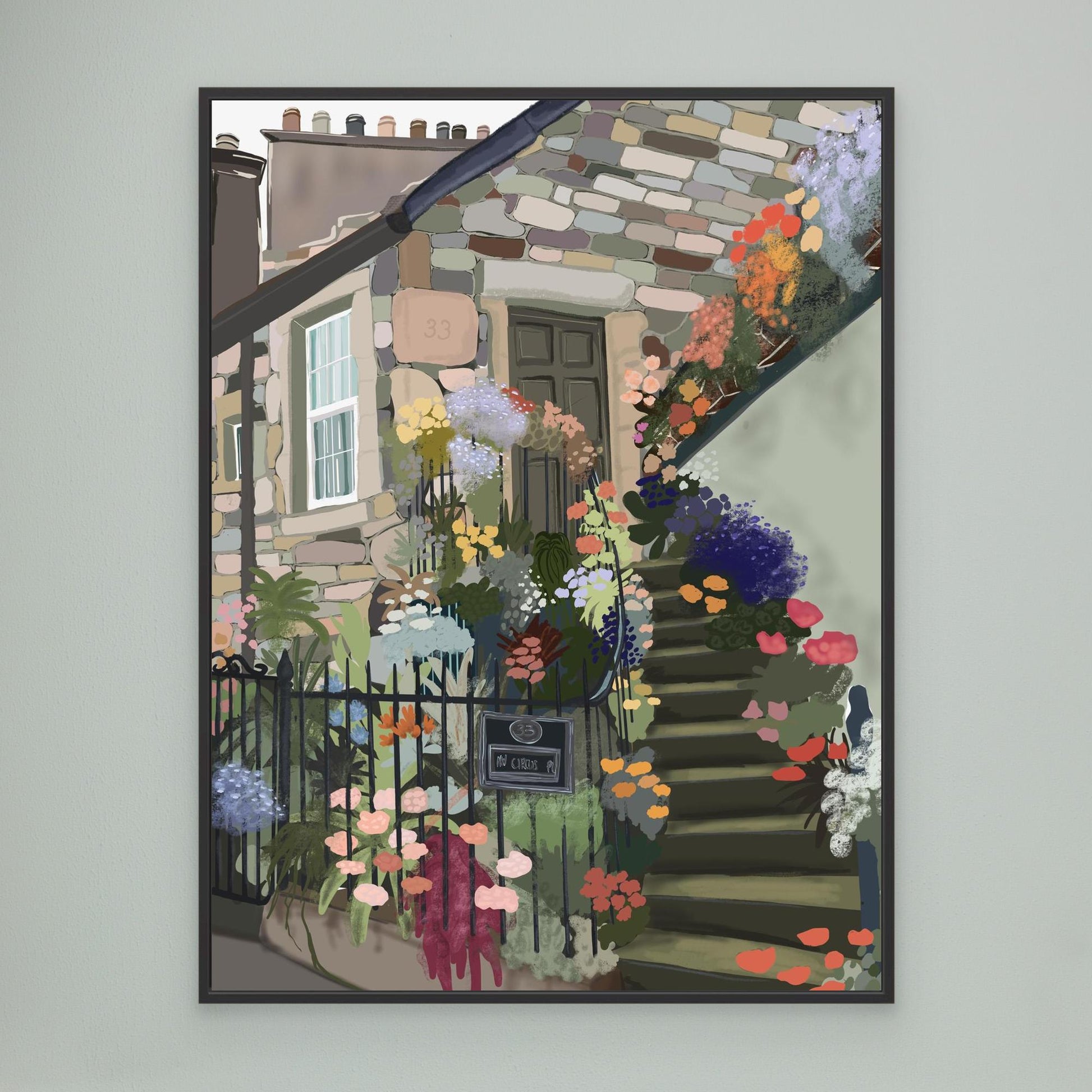 This must be the place, Edinburgh - canvas prints, large sizes