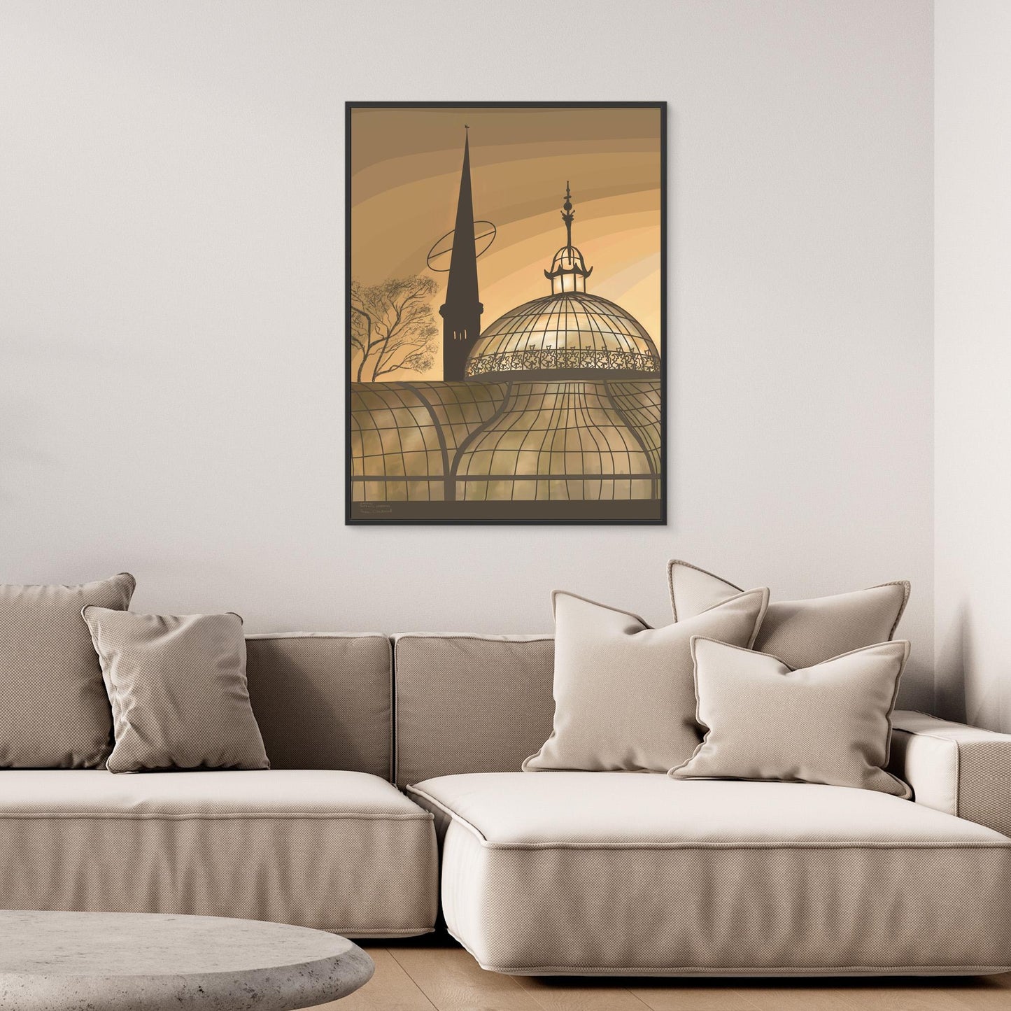 Glasgow, Botanic Gardens - large sizes canvas prints