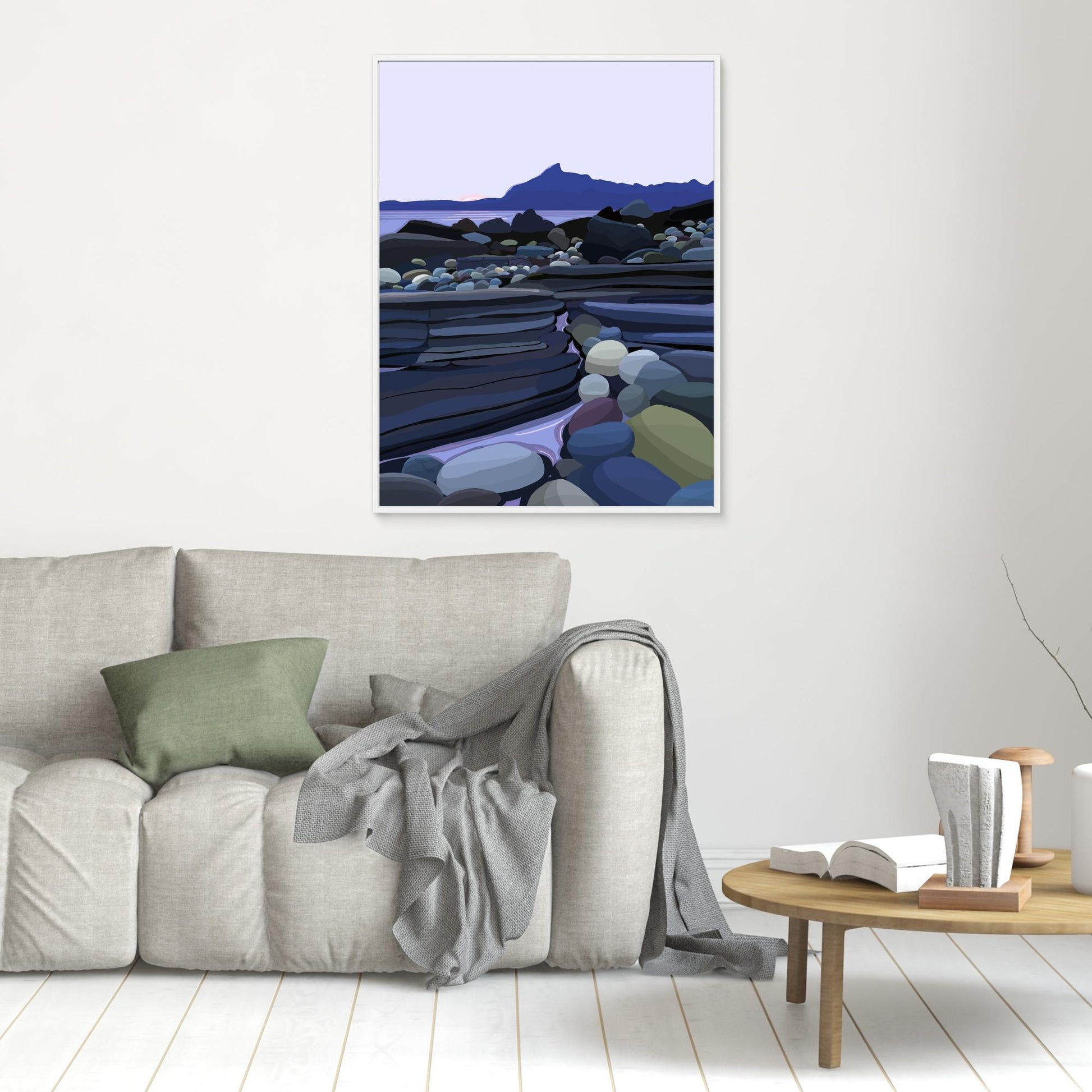 Elgol, Isle of Skye - large size canvas prints, framed or unframed options.